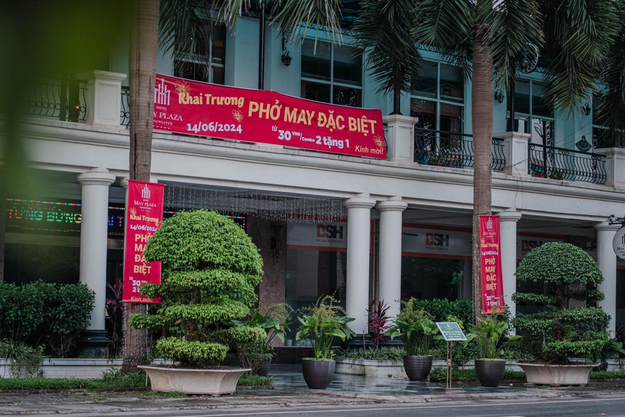 May Plaza Hotel Thái Nguyên Buitenkant foto